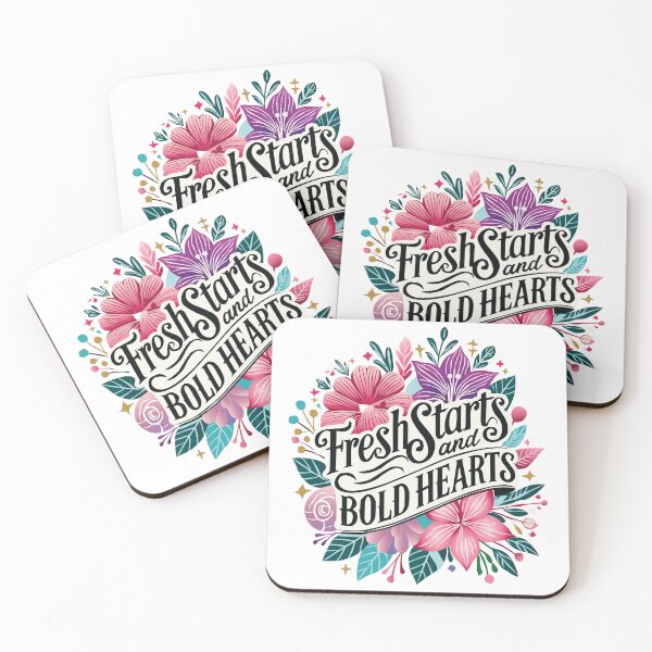 Item preview, Fresh Starts and Bold Hearts designed and sold by thepengirl.