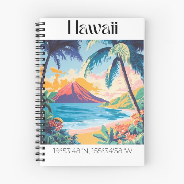 Item preview, Hawaii with GPS coordinates designed and sold by WhimsiesandWow.