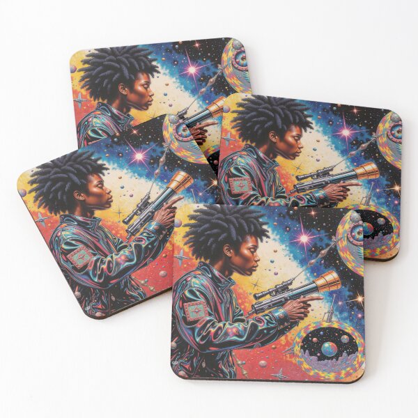 Item preview, "Cosmic Seeker: The Stargazer's Odyssey" designed and sold by Seattleaiharp.