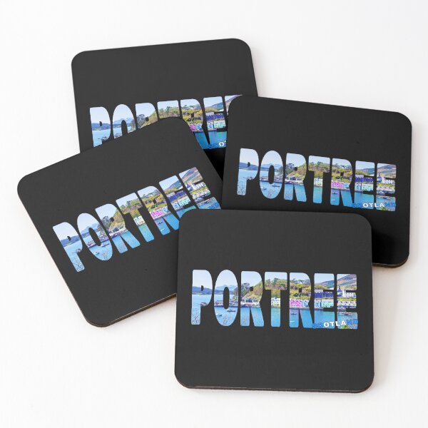 Item preview, PORTREE Scotland - Isle of Skye Fishing Port Coloured Houses designed and sold by Adam Gormley.