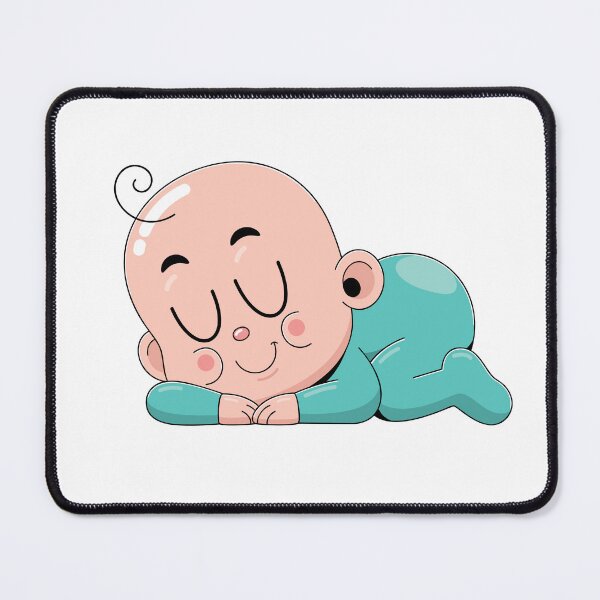 Item preview, Cute Cartoon Baby Sleeping Peacefully designed and sold by sararoom.