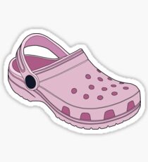 Crocs Shoe Pink Sticker