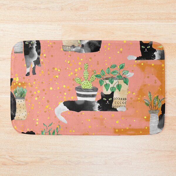 Item preview, Cats & Plants #redbubble #artprint ##cats #decor designed and sold by 83oranges.com.