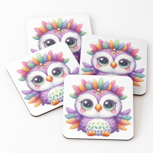 Item preview, A0623 Owl's Day Out – Adorable Owl Art, Whimsical Animal Illustration, Perfect for Kids Rooms, Nursery Decor, and Playful Spaces designed and sold by angieart68.