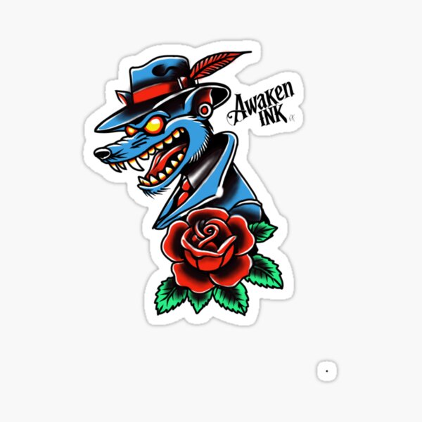 Item preview, Awaken ink pimp rat tattoo  designed and sold by Awakenink.