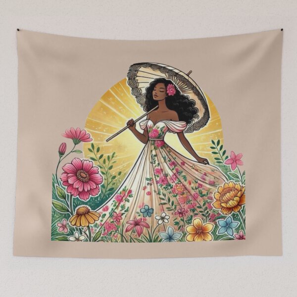 Item preview, Woman With A Parasol designed and sold by Myra365Art.