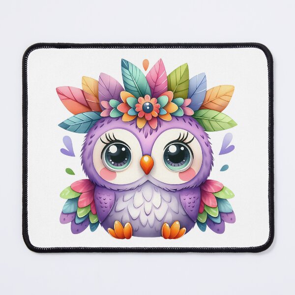 Item preview, A0623 Owl's Day Out – Adorable Owl Art, Whimsical Animal Illustration, Perfect for Kids Rooms, Nursery Decor, and Playful Spaces designed and sold by angieart68.