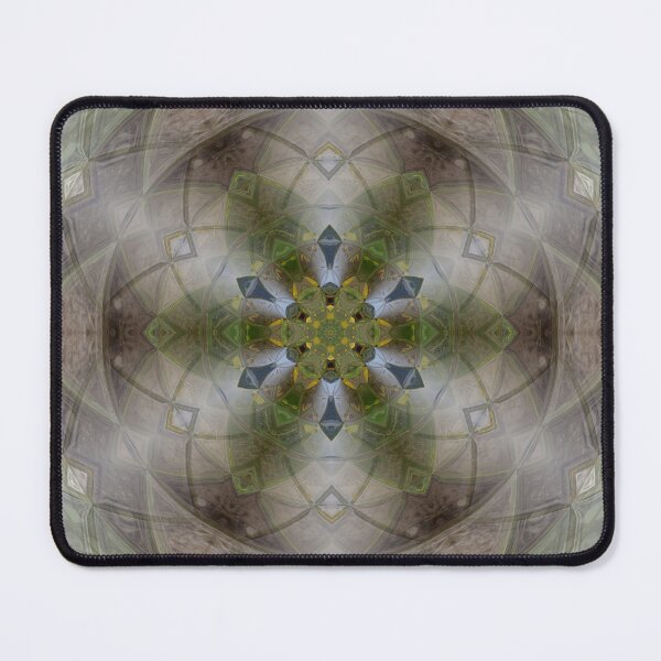 Item preview, MirrorLab Sunflower Field Lotus Kaleidoscope designed and sold by JohnWhiteCloud.