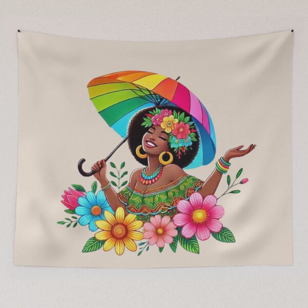 Item preview, Woman With A Parasol designed and sold by Myra365Art.