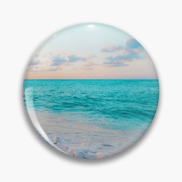 Item preview, Ocean Bliss, Nature Landscape Sea Travel Tropical, Nordic Luxe Photography Pastel Island Digital designed and sold by 83oranges.com.