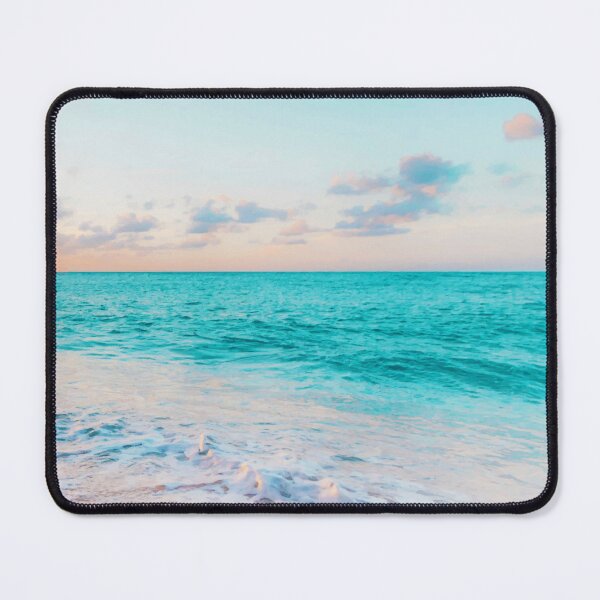 Item preview, Ocean Bliss, Nature Landscape Sea Travel Tropical, Nordic Luxe Photography Pastel Island Digital designed and sold by 83oranges.com.