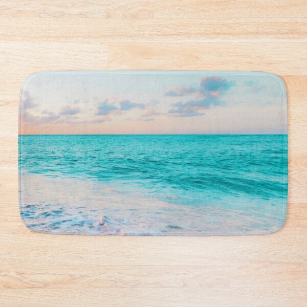 Item preview, Ocean Bliss, Nature Landscape Sea Travel Tropical, Nordic Luxe Photography Pastel Island Digital designed and sold by 83oranges.com.
