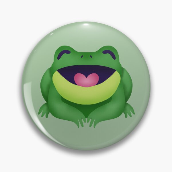 Item preview, Very Cheerful Frog designed and sold by PolliwogDesigns.