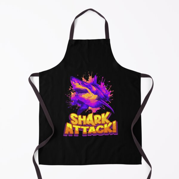 Item preview, Flouroscent dangerous Shark 1-aquatic Summer theme designed and sold by CosmicNook1.