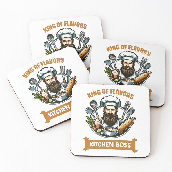 Item preview, Kitchen Boss - King of Flavors designed and sold by NOTRE-BONHEUR.