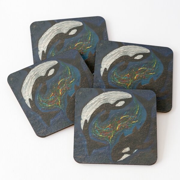 Item preview, Ying and yang orcas designed and sold by DraigsHead.