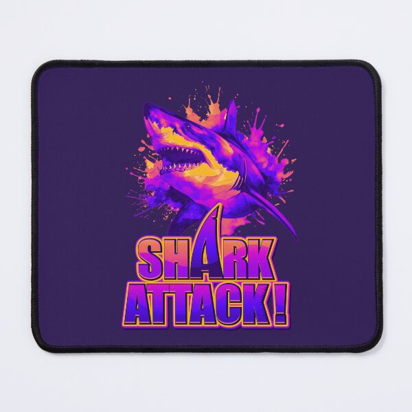 Item preview,  Flouroscent  dangerous Shark 2-aquatic  Summer theme designed and sold by CosmicNook1.