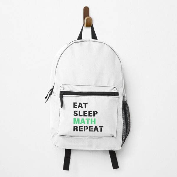 Item preview, Eat Sleep Math Repeat designed and sold by CuteDesignables.