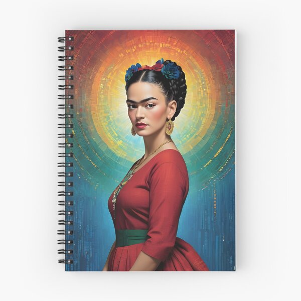 Item preview, Frida Kahlo - Colorful Halo designed and sold by JaneBadness.