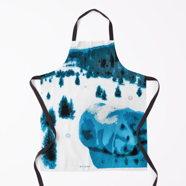 Item preview, Polar Bear Takes a Rest in the Snow designed and sold by kristalcurt.