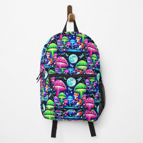 Item preview, Neon Forest Fantasy with Fox and Fireflies designed and sold by Taans-Creation.