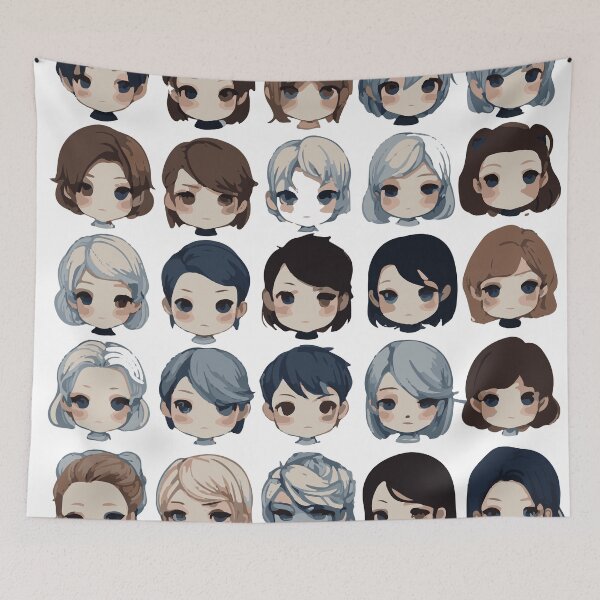 Item preview, chibi Faces designed and sold by After De Moment.