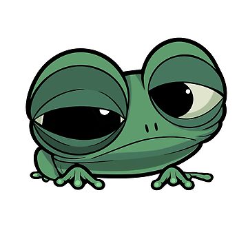Artwork thumbnail, Staring Frog by FlyingKickF