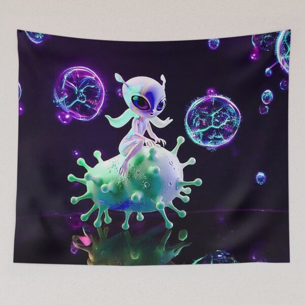 Item preview, Bacteria buddy designed and sold by Pebbledrops.