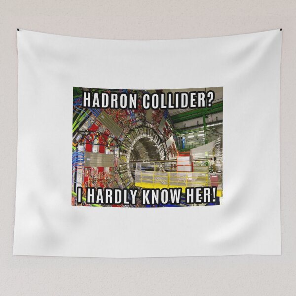 Item preview, HADRON COLLIDER? I HARDLY KNOW HER! designed and sold by aurora-borealis.
