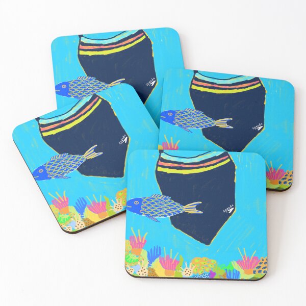 Item preview, My Bathers at the Bottom of the Ocean designed and sold by GeorginaxFraser.