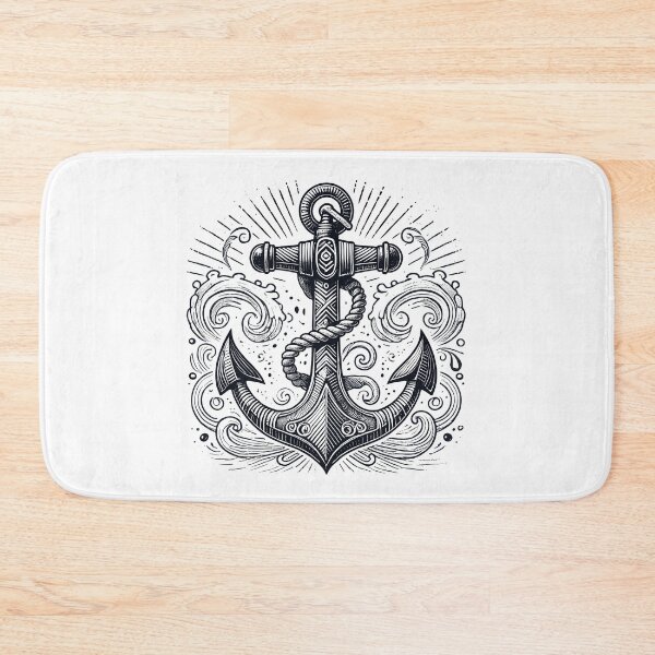 Item preview, anchor ship anchor anchor cool maritime gift designed and sold by Pineapple-Tree.