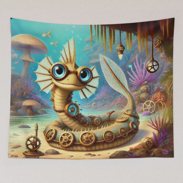 Item preview, Steampunk Palaeophis designed and sold by Sillytoe.