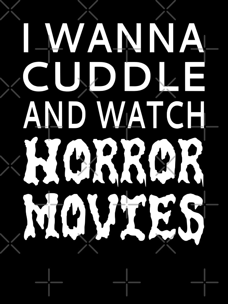 Thumbnail 2 of 2, Baby One-Piece, I Wanna Cuddle And Watch Horror Movies designed and sold by coolfuntees.