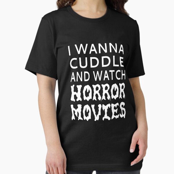 Artikel-Vorschau von Ich möchte kuscheln und Horrorfilme schauen, designt und verkauft von coolfuntees.