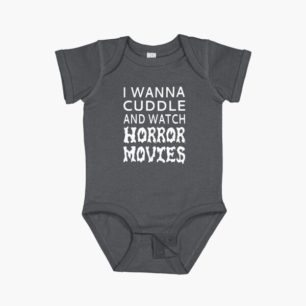 Item preview, I Wanna Cuddle And Watch Horror Movies designed and sold by coolfuntees.