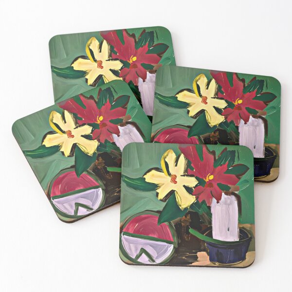 Item preview, Abstract Modern Minimalistic Flowers In A Vase designed and sold by Sizani.
