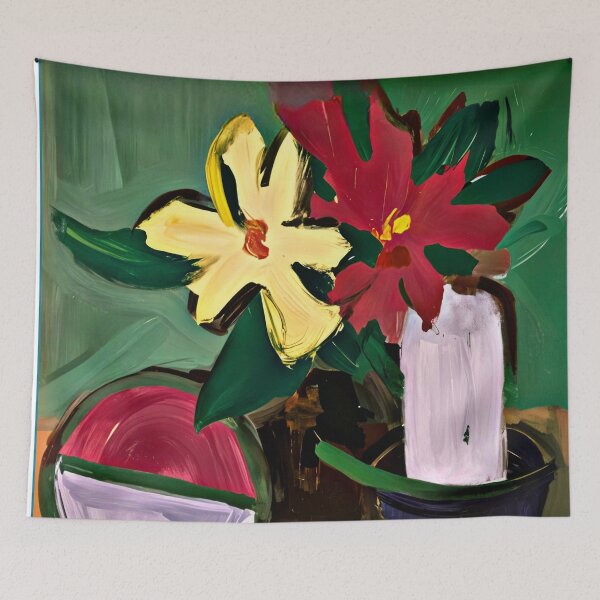 Item preview, Abstract Modern Minimalistic Flowers In A Vase designed and sold by Sizani.