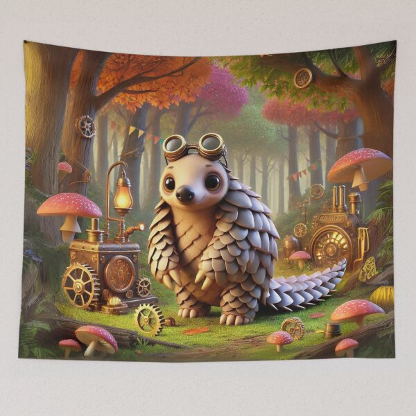 Item preview, Steampunk Pangolin designed and sold by Sillytoe.