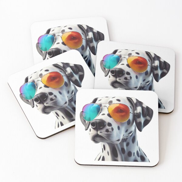 Item preview, Dalmatian Dog in Sunglasses designed and sold by KittyKatto.