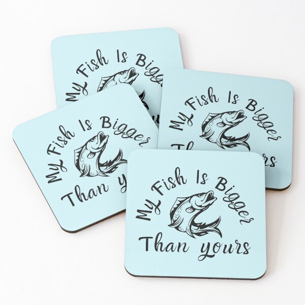 Item preview, My Fish is Bigger Than Yours | Funny Fisherman designed and sold by DesignDazzles.