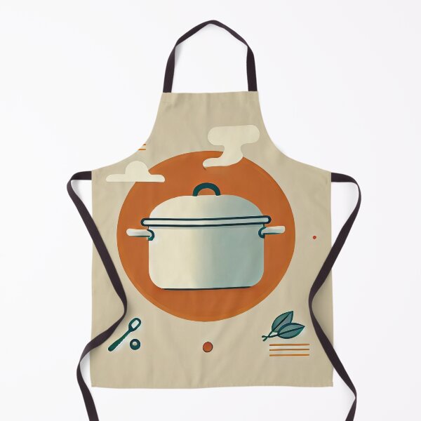Item preview, Cooking Pot Minimalism Art Style designed and sold by artofuniverse.