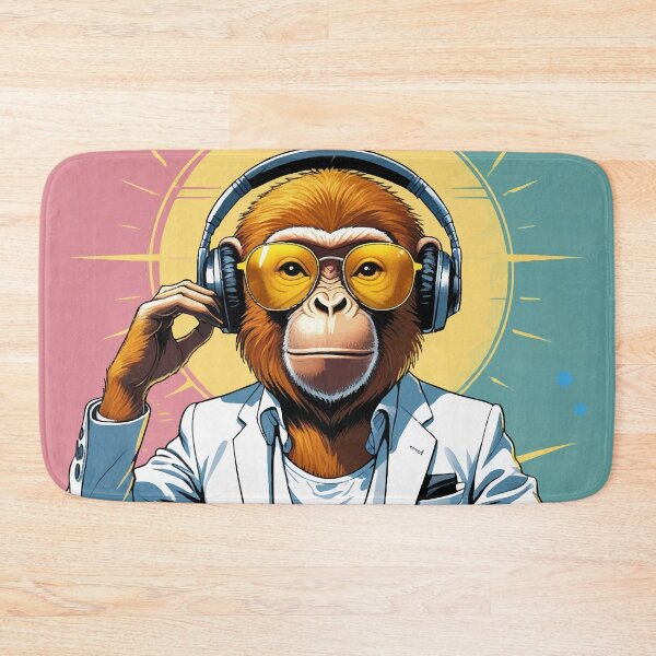 Item preview, Dj monkey designed and sold by ocusido.