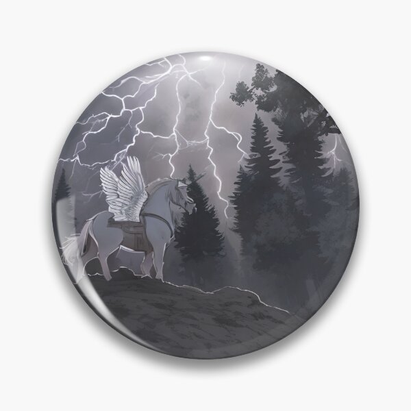 Item preview, B&W Mythical nag designed and sold by Glenbobagins.