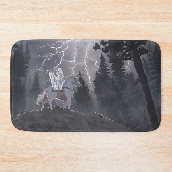 Item preview, B&W Mythical nag designed and sold by Glenbobagins.