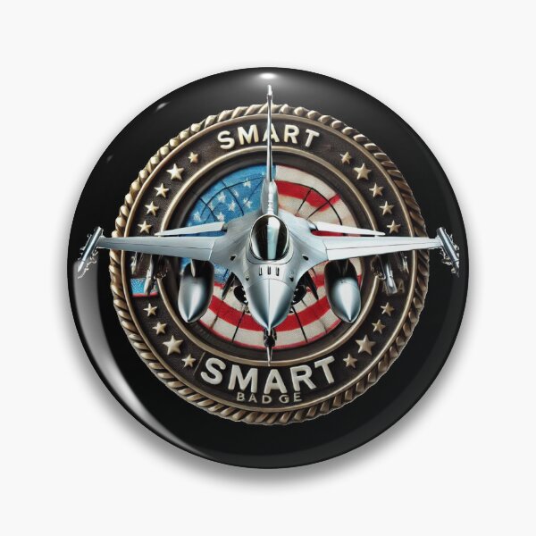 Item preview, Super Fighter Jet Badge designed and sold by WackyJacks.