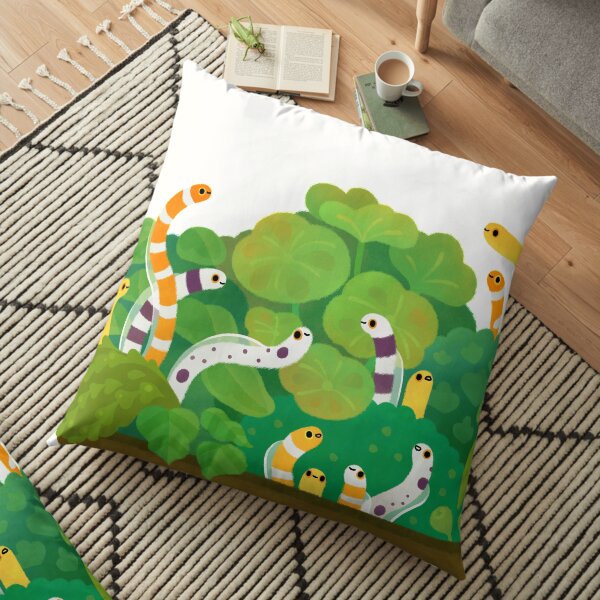 Garden eel Floor Pillow