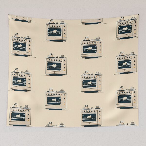 Item preview, Oven Minimalism Art Style designed and sold by artofuniverse.