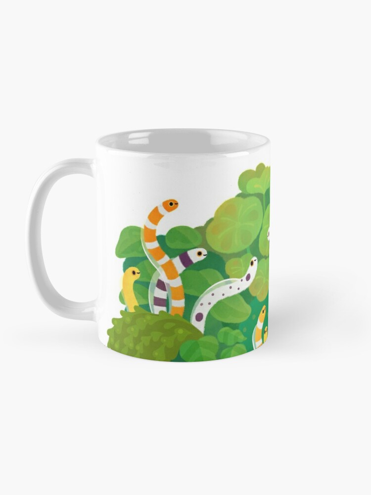 Happy axolotl - blue Coffee Mug for Sale by pikaole