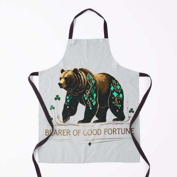 Item preview, Bearer of Good Fortune – Elegant Grizzly Bear Design by LaLi Designs designed and sold by LaLi-Designs.