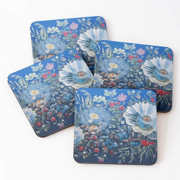 Item preview, Embroidered flower garden designed and sold by samaroMX.